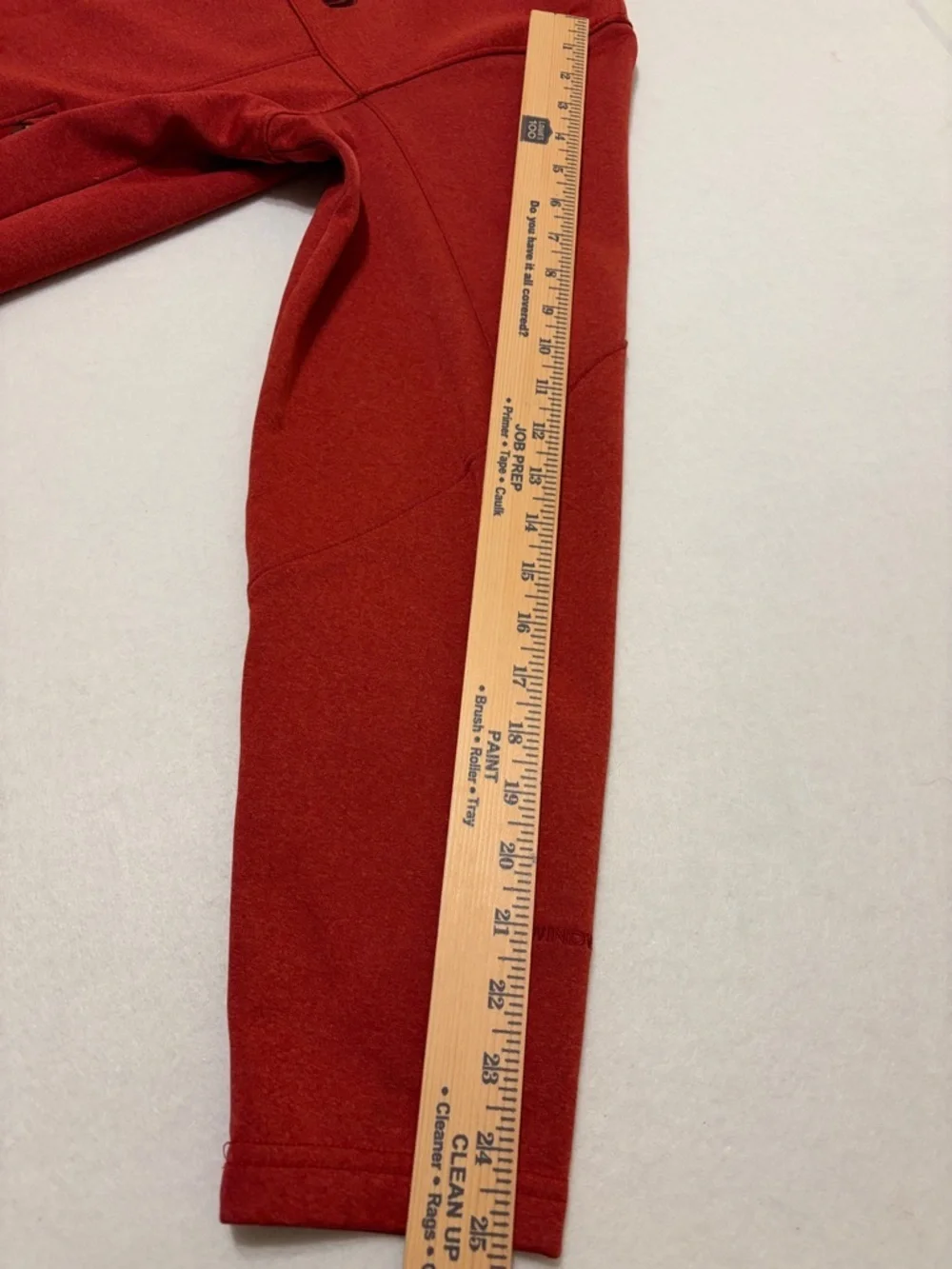The North Face Men's Deep Red Full-Zip Fleece Jacket